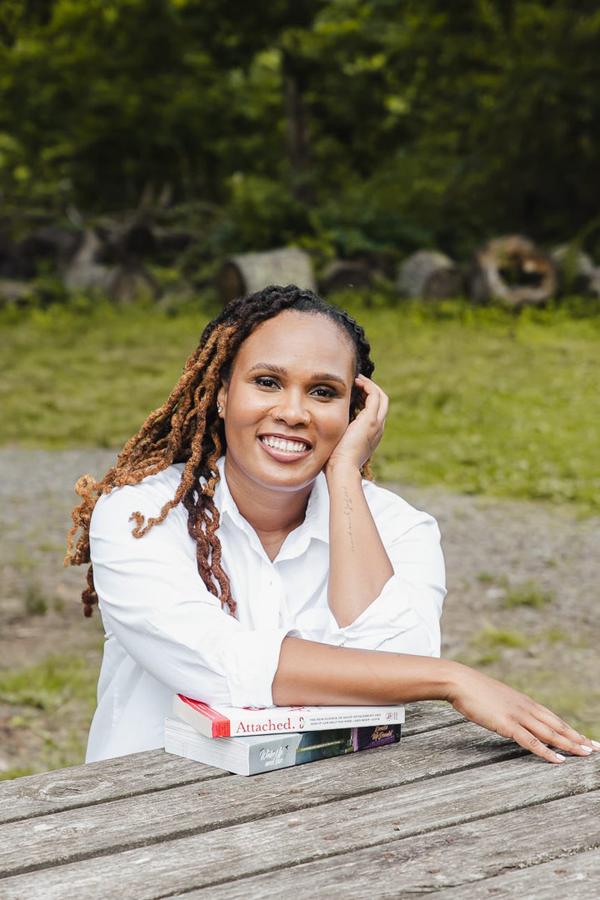 Charika White smiling outdoors, LGBTQ therapist serving adults across Maryland by telehealth